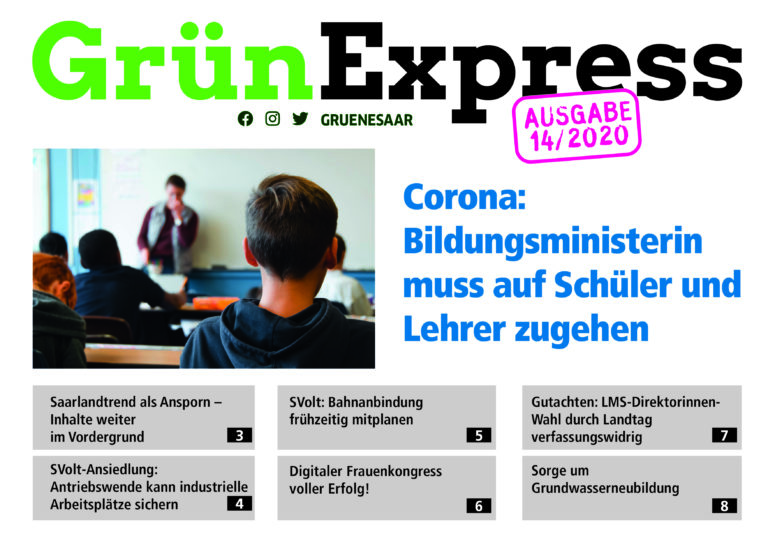 Landesverband | Grün-Express – Ausgabe 14