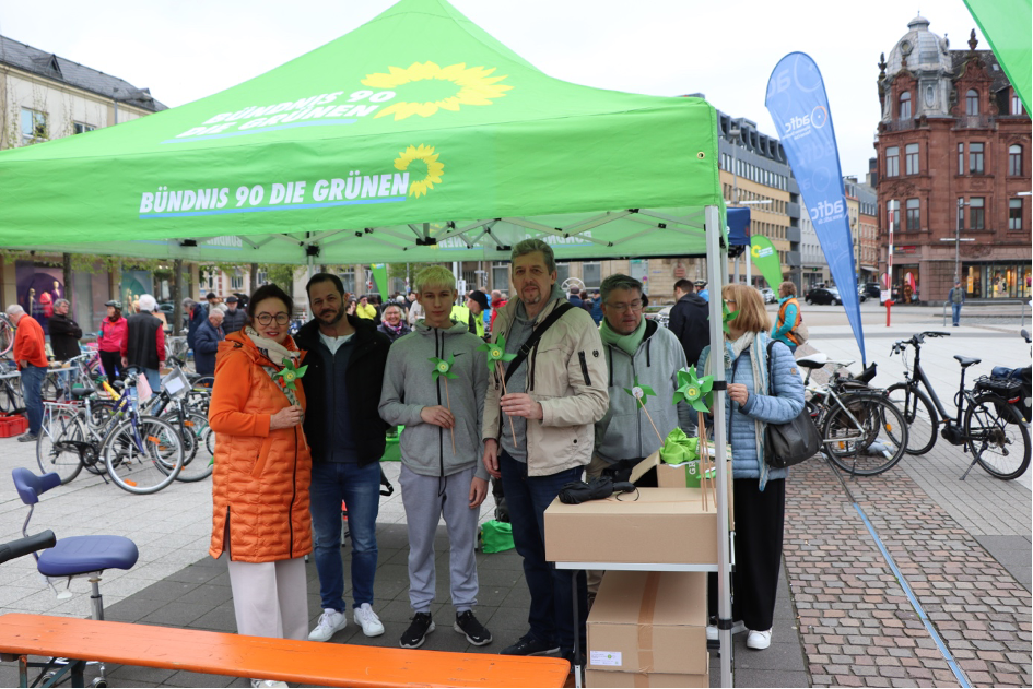 Tolle Stimmung bei unserem 1. Saarlouiser Fahrradflohmarkt
