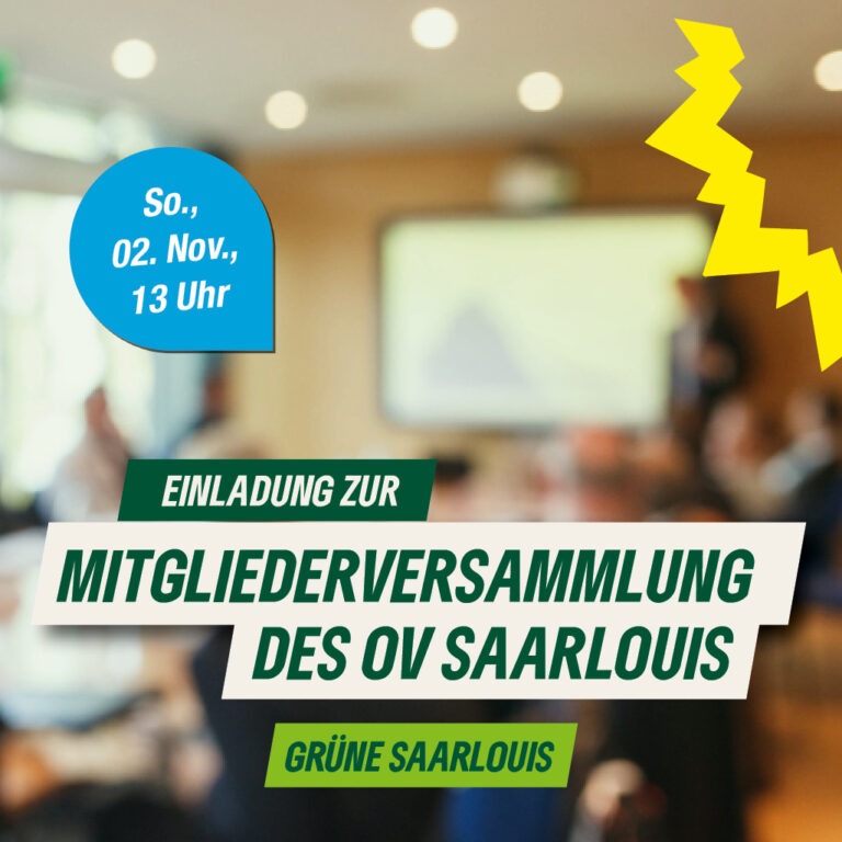 Mitgliederversammlung am Sonntag, 02. November, ab 13 Uhr