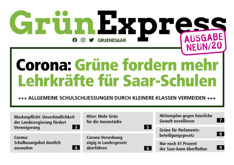 Landesverband | Grün-Express – Ausgabe 9