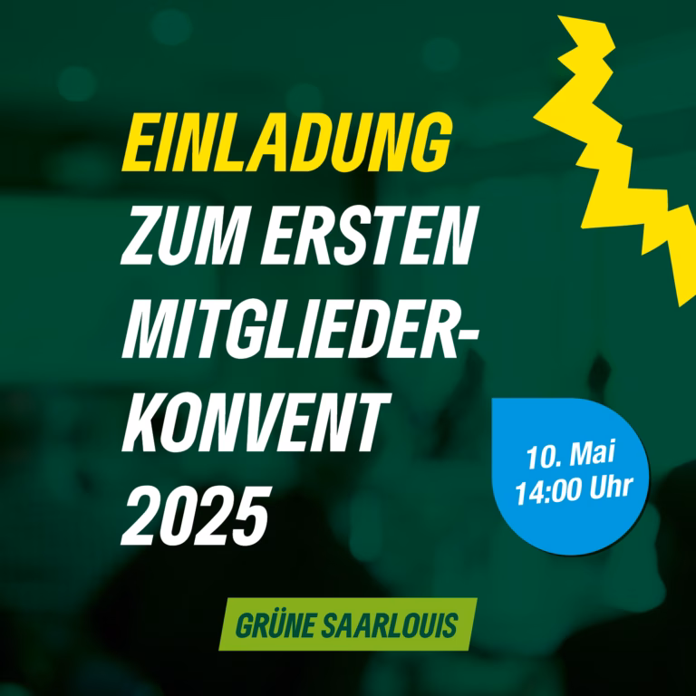 Einladung zum 1. Mitgliederkonvent